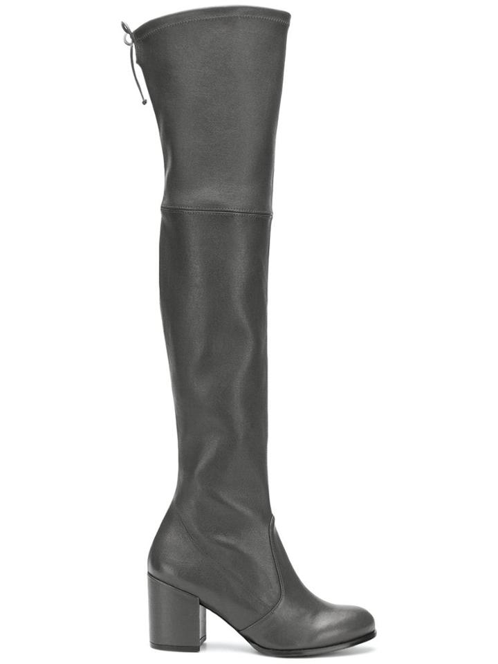 Stuart Weitzman Tieland Heeled Boots - Grey