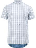 Junya Watanabe Comme Des Garçons Man Checked And Floral Print Shirt -