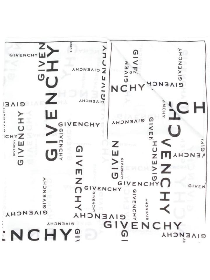 Givenchy Woven Scarf - White