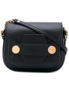 Stella Mccartney - Stella Popper Small Shoulder Bag - Women - Artificial Leather - One Size, Black, Artificial Leather