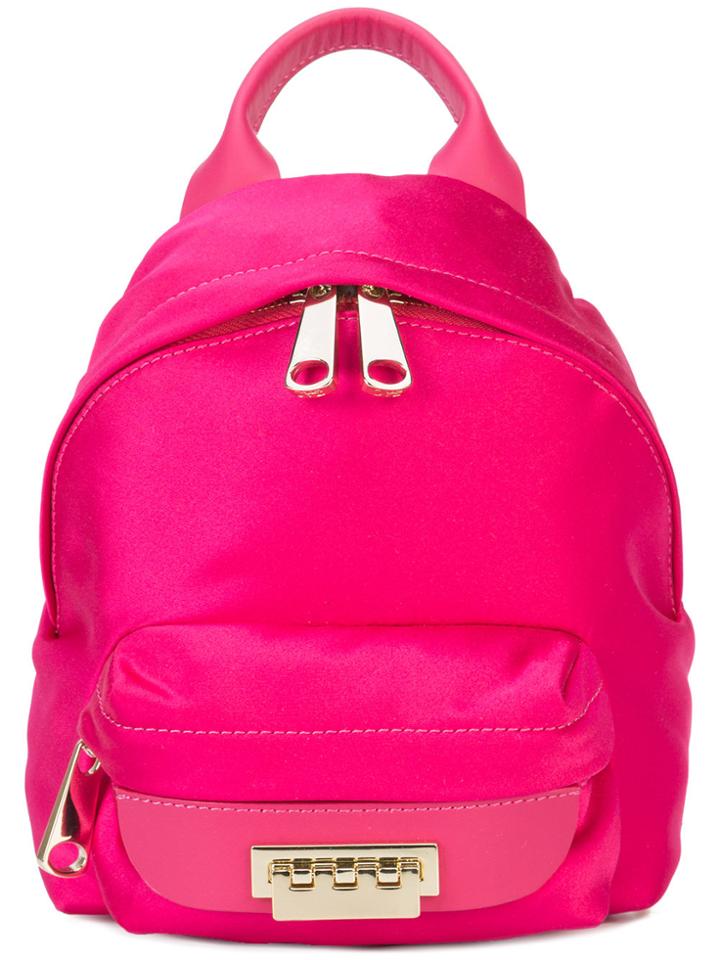 Zac Zac Posen Eartha Mini Chain Backpack - Pink & Purple