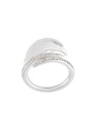 Shaun Leane 'white Feather' Diamond Ring - Metallic
