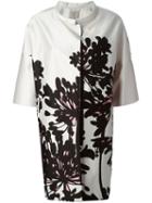 Antonio Marras Oversized Floral Print Coat