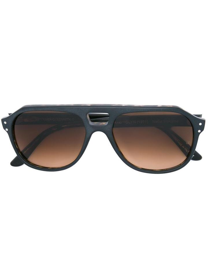 Oliver Goldsmith 'glyn' Sunglasses, Women's, Brown, Acetate
