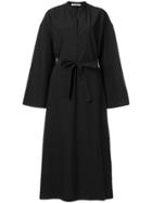 Cristaseya Belted Shirt Dress - Black