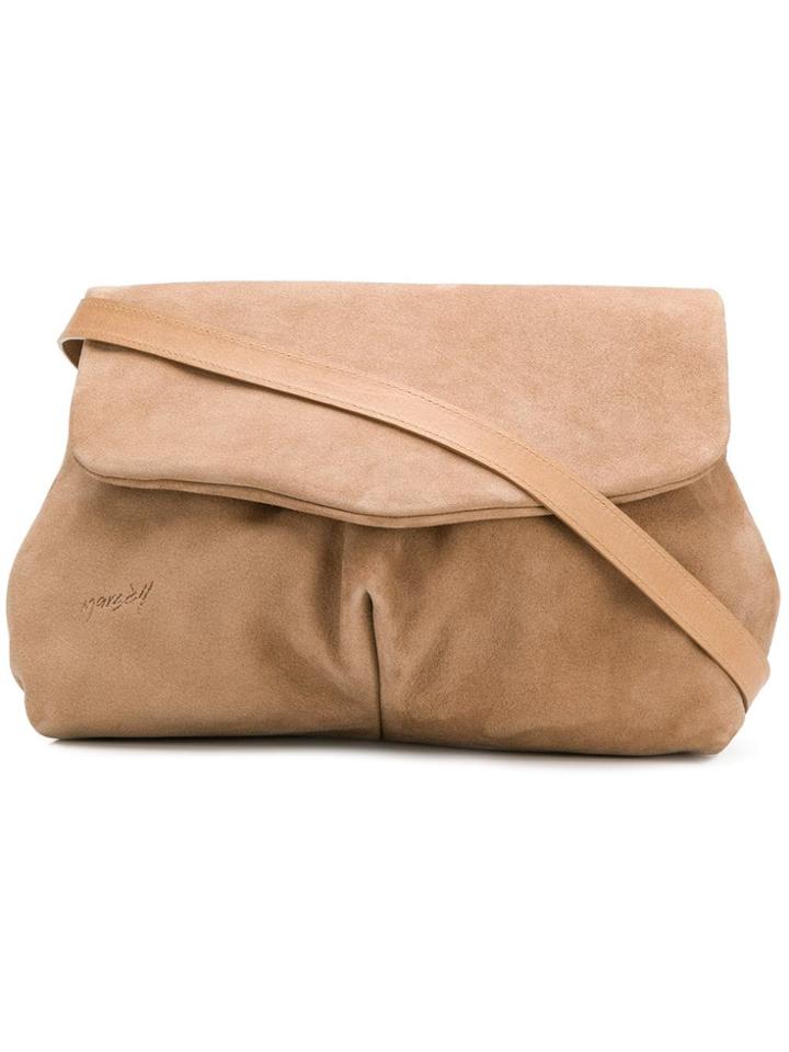 Marsèll Foldover Top Shoulder Bag - Neutrals