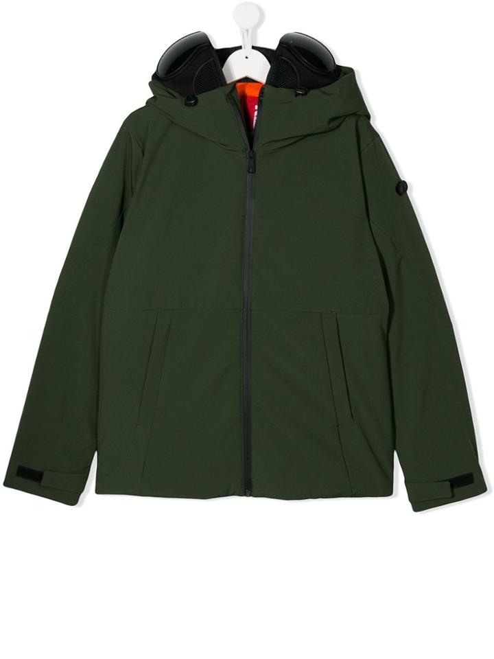 Ai Riders On The Storm Teen Built-in Goggles Jacket - Green