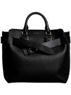 Burberry The Medium Leather Belt Bag - Black
