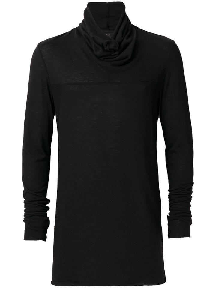 Lost & Found Ria Dunn High Neck Jumper - Black