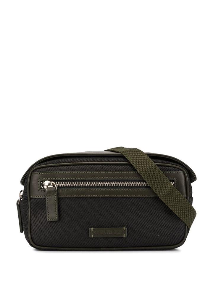 Cerruti 1881 Zipped Belt Bag - Green