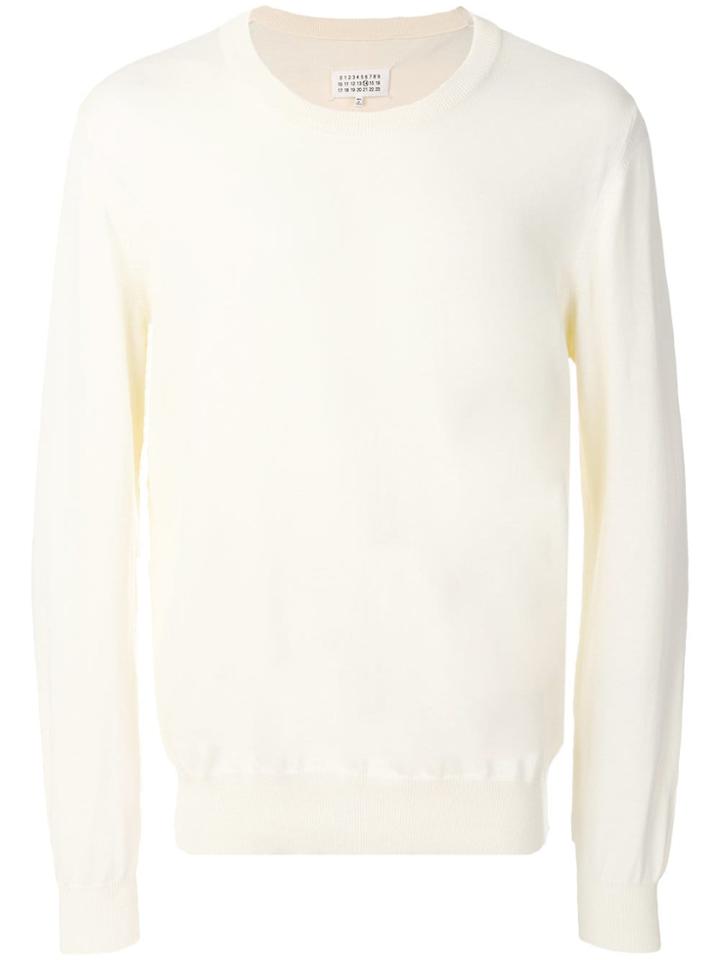 Maison Margiela Elbow Patch Sweater - Neutrals