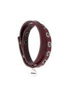 Diesel Wrapped Style Bracelet - Red