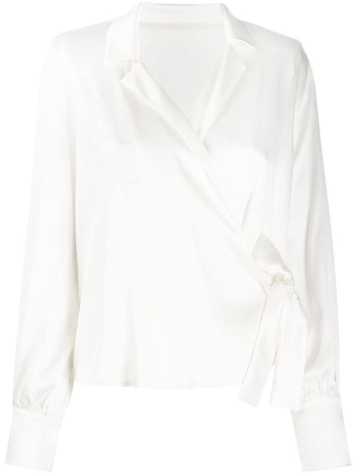 Federica Tosi Wrap Style Blouse - White