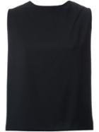 Strateas Carlucci Womb Tank Top, Women's, Size: Small, Black, Wool