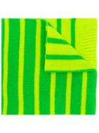 Ps By Paul Smith Striped Scarf - Green