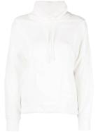 Vince Drawstring Neck Pullover - White