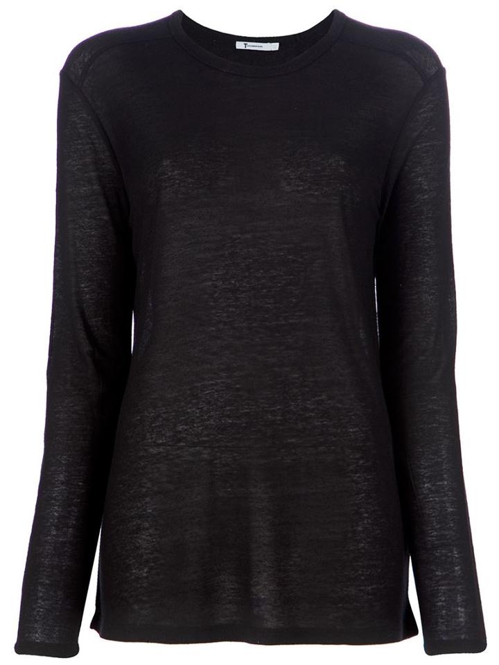 T By Alexander Wang Long Sleeved T-shirt