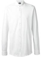 Barba Piquet Shirt, Men's, Size: 54, White, Cotton