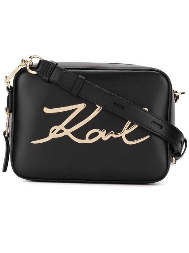 Karl Lagerfeld K/signature Camera Bag - Black