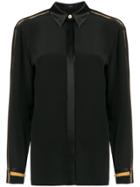 Versace Grecca Detail Shirt - Black