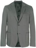 Prada Classic Single Breasted Blazer - Grey