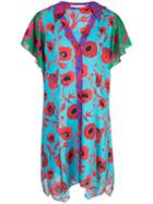 Alice+olivia Poppy Garden Shirt Dress - Multicolour