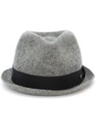 Dsquared2 Trilby Hat, Men's, Size: Large, Grey, Cotton/viscose/wool