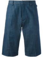 Al Duca D'aosta 1902 Chino Shorts, Men's, Size: 50, Blue, Cotton