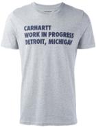Carhartt 'bold Type' T-shirt, Men's, Size: Xl, Grey, Cotton