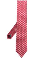 Salvatore Ferragamo Gancio Pattern Tie - Red