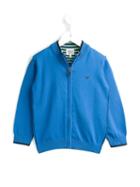 Armani Junior Zip-up Cardigan