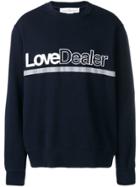 Golden Goose Deluxe Brand Love Dealer Sweatshirt - Blue