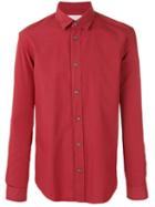 Maison Margiela Classic Shirt, Men's, Size: 43, Red, Cotton