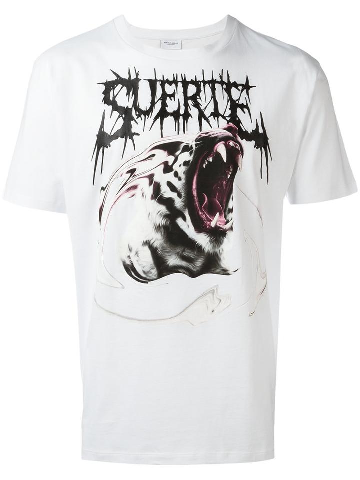 Marcelo Burlon County Of Milan Lorenzo T-shirt, Men's, Size: Xs, White, Cotton