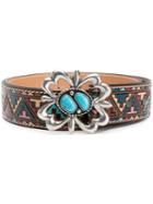 Alanui Navajo-style Belt - Brown
