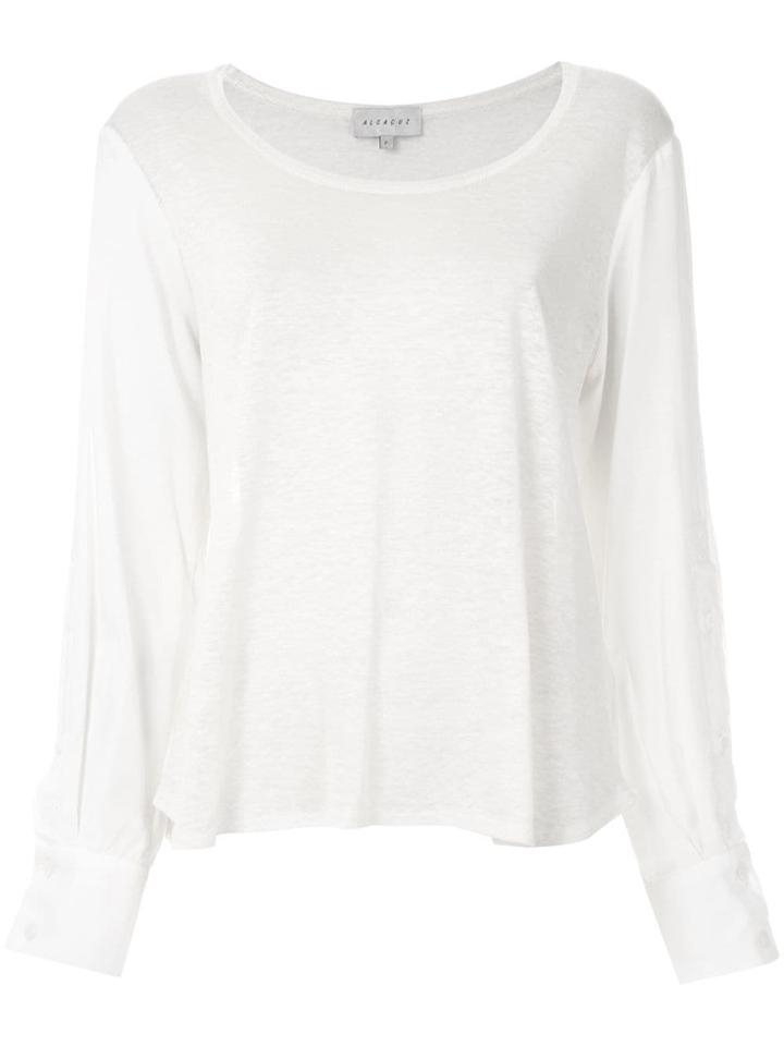 Alcaçuz Blusa Logo - White