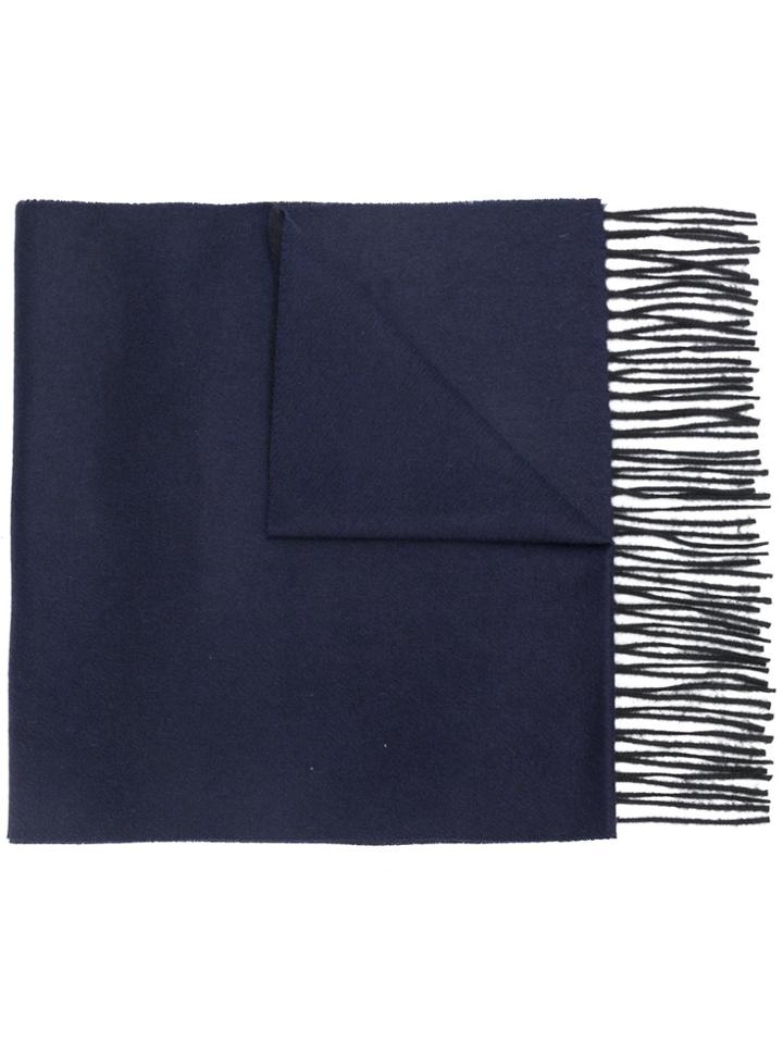 Lanvin Cashmere Scarf - Blue