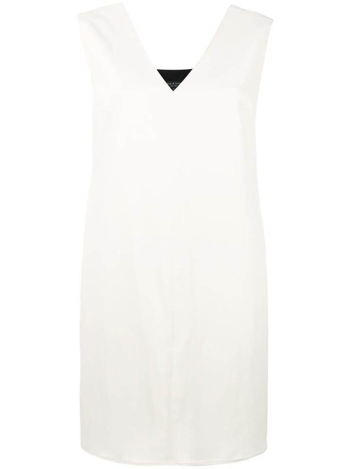 Rag & Bone Contrasting V-back Detail Dress, Women's, Size: Xs, Nude/neutrals, Spandex/elastane/viscose/triacetate/silk