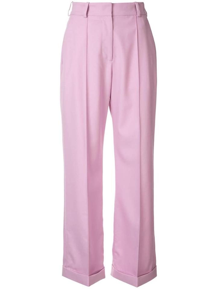 Racil High-waisted Trousers - Purple