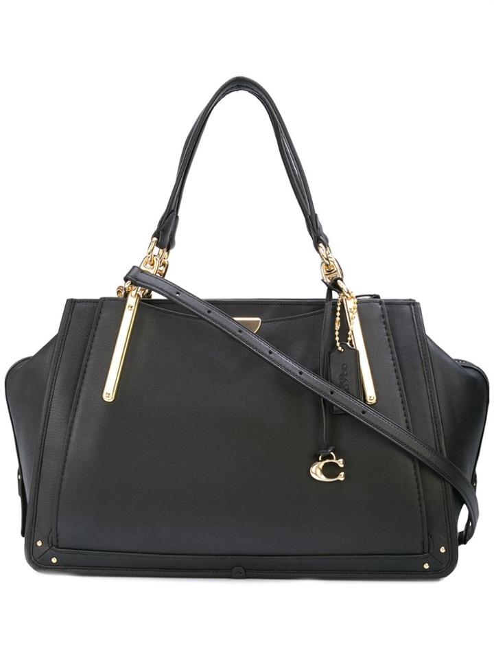 Coach Coach 31640 Lieqo Leather/fur/exotic Skins->leather - Black