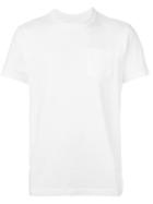 Sacai Front Pocket T-shirt, Men's, Size: 3, White, Cotton