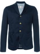 Moncler Gamme Bleu - Three Button Blazer - Men - Cotton/cupro - 5, Blue, Cotton/cupro