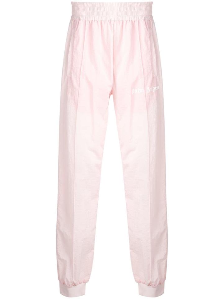 Palm Angels Side Stripe Pintuck Joggers - Pink