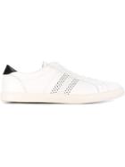 Moncler New Monaco Sneakers, Men's, Size: 44, White, Calf Leather/rubber