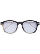 Taichi Murakami Tonal Frame Glasses - Brown