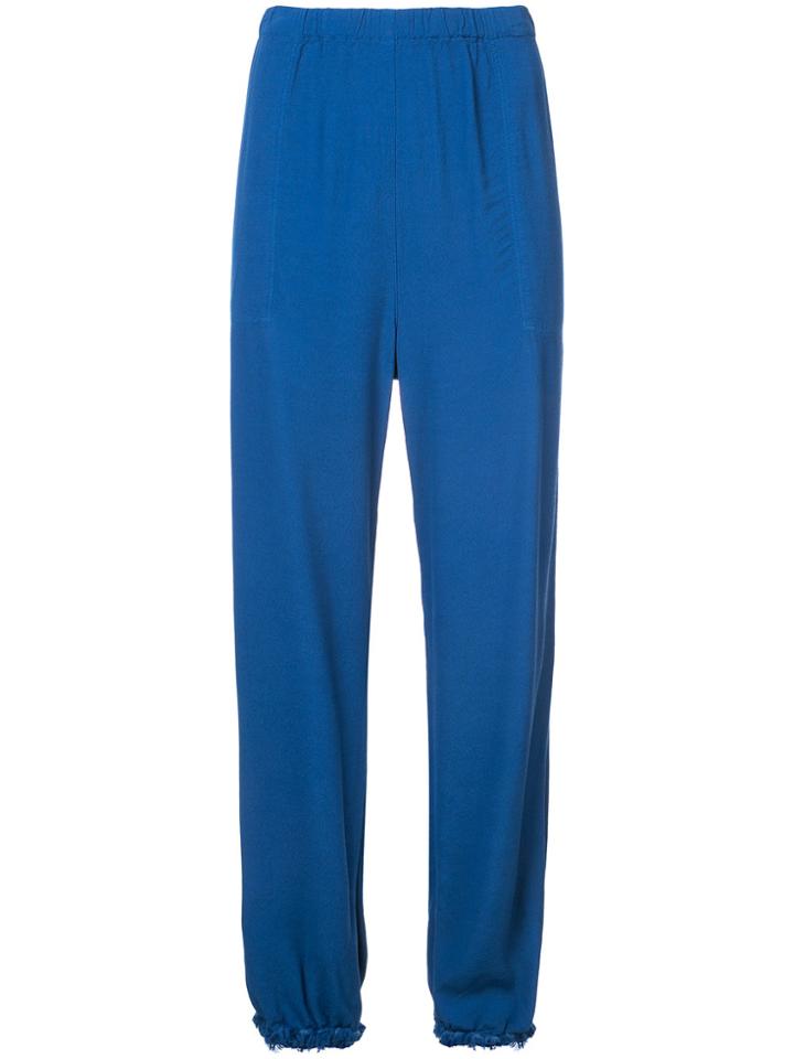 Raquel Allegra Loose Fit Trousers - Blue