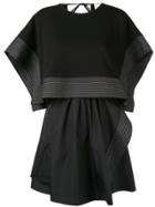 3.1 Phillip Lim Boxy Layered Dress - Black