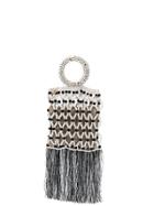 Rosantica Jules Beaded Tote Bag - Neutrals