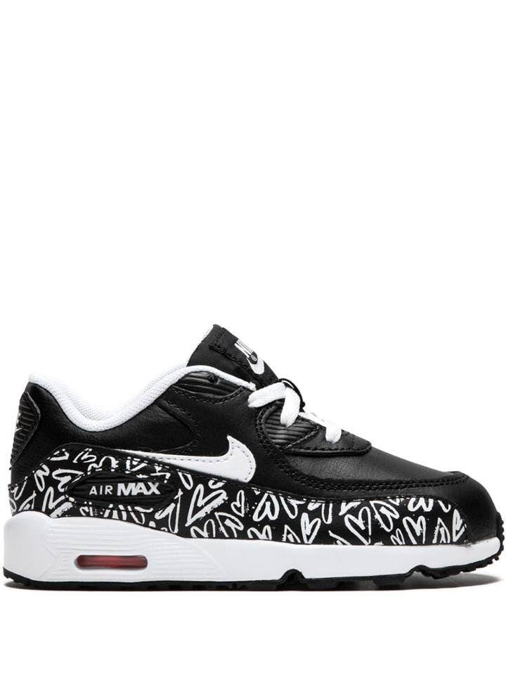 Nike Kids Air Max 90 Print Sneakers - Black