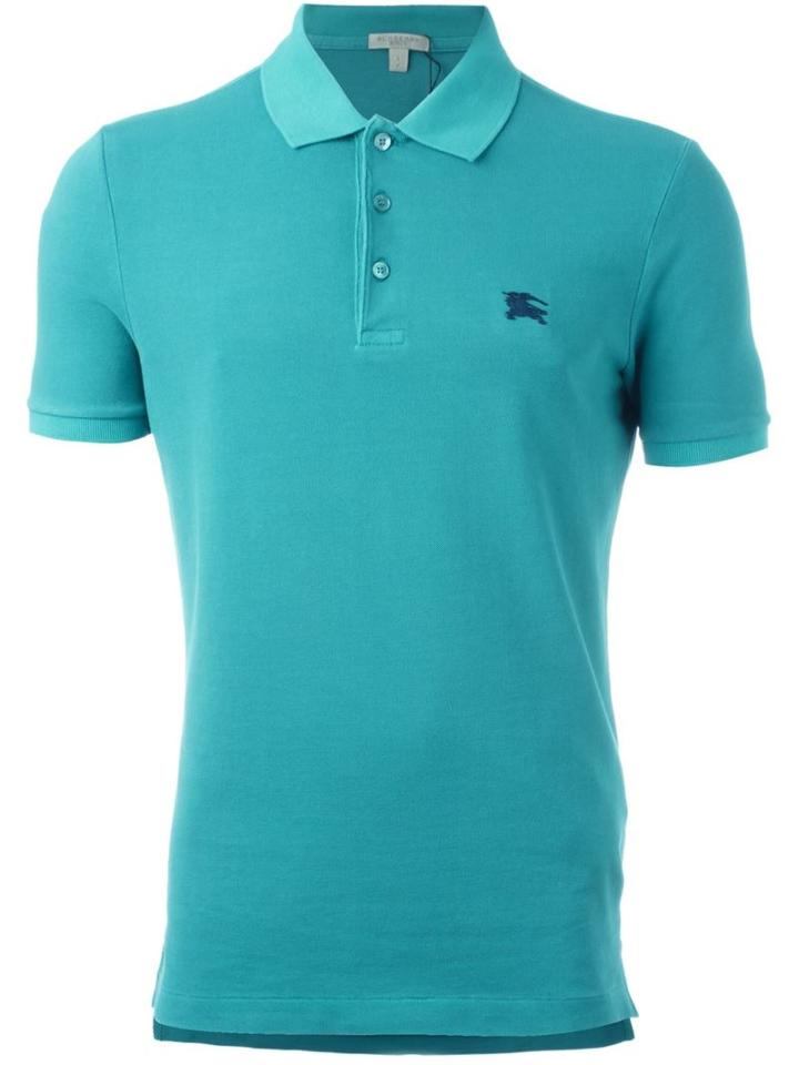 Burberry Brit Embroidered Logo Polo Shirt, Men's, Size: Xl, Green, Cotton/metal